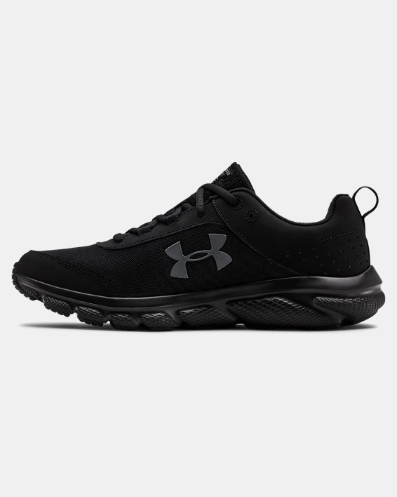 Men's UA Charged Assert 8 Running Shoes, Black, pdpMainDesktop image number 1